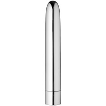 Sinful Zilveren Klassieke Dildo-vibrator met 10 Snelheden  1