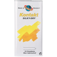 Worlds-best Kontakt Silky-Dry Condooms zonder Glijmiddel 10 stuks  1