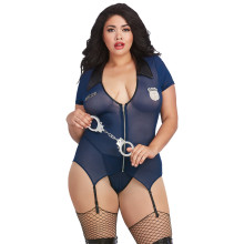 Dreamgirl Luitenant Lusty Politie-uniform Plus Size  1