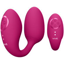 Vive Aika Double-action Pulse-Wave & Vibrating Love Egg met Afstandsbediening  1