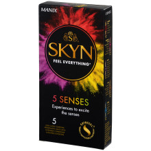 Skyn 5 Senses Latexvrije Condooms 5 stuks  1