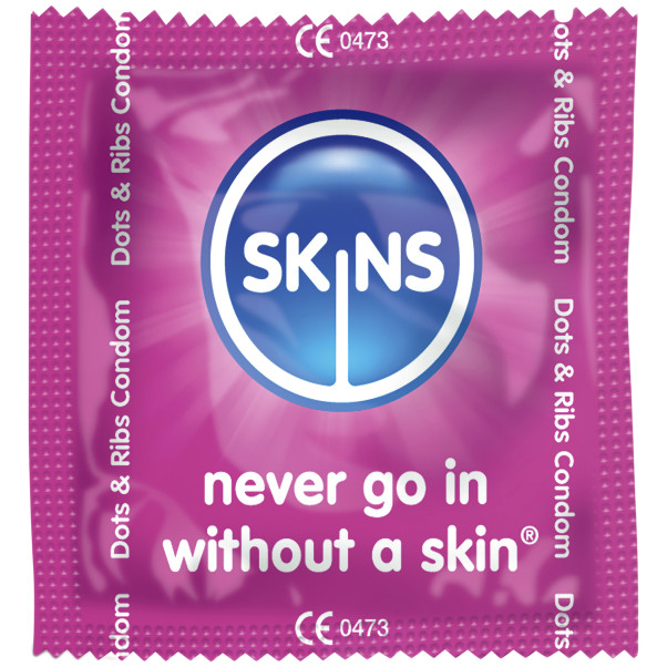 Skins Dots & Ribs Condooms 12 stuks